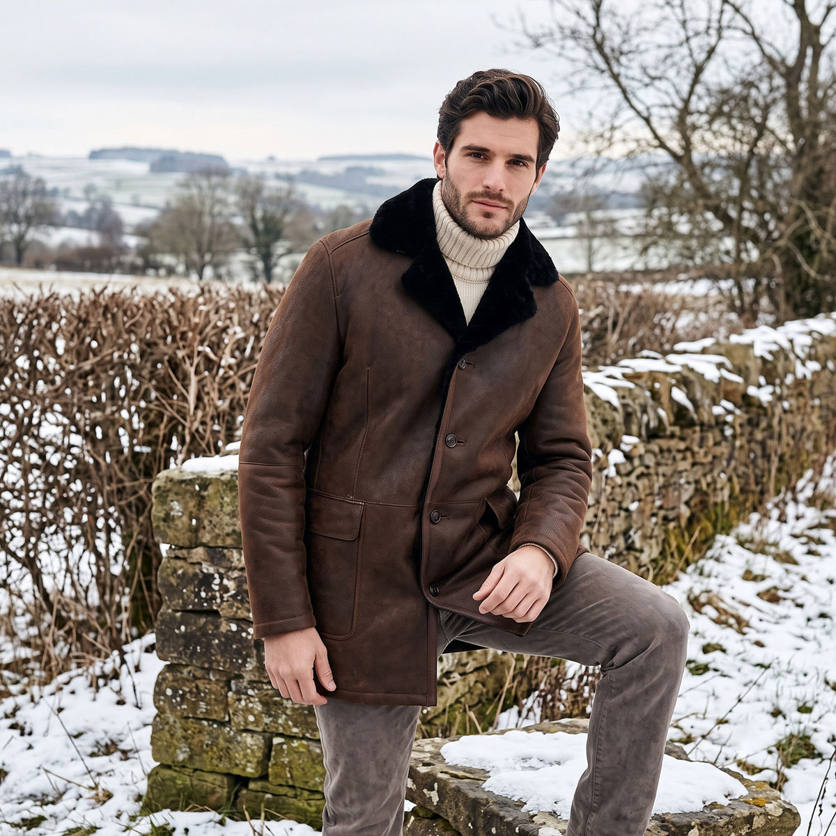 Roger Sheepskin Jacket-4