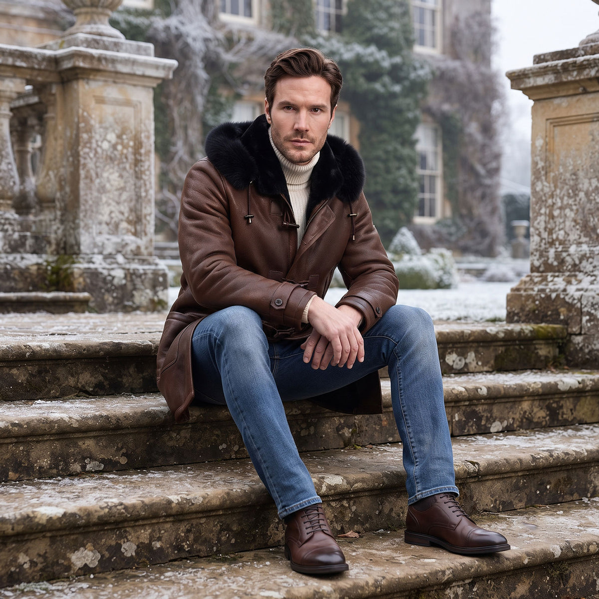Marshall Sheepskin Coat-5