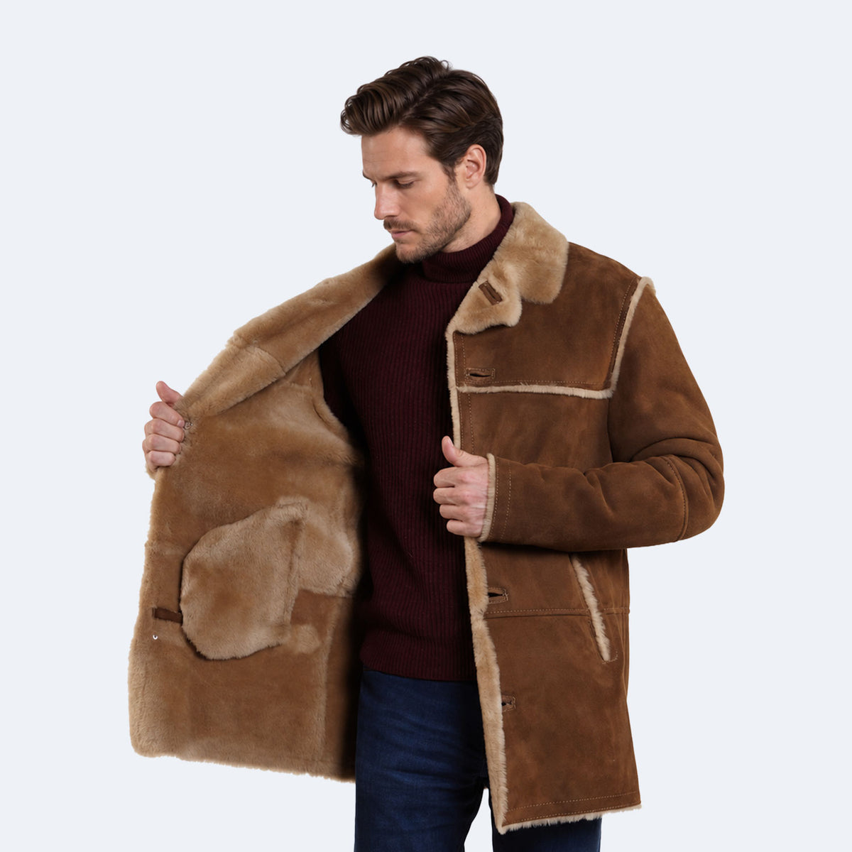Alfred Sheepskin Coat