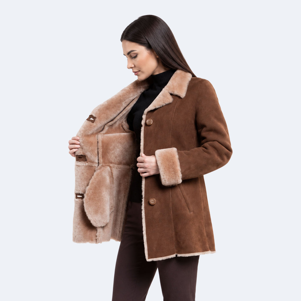 Claire Sheepskin Jacket