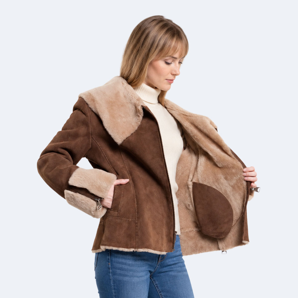 Vivian Sheepskin Jacket
