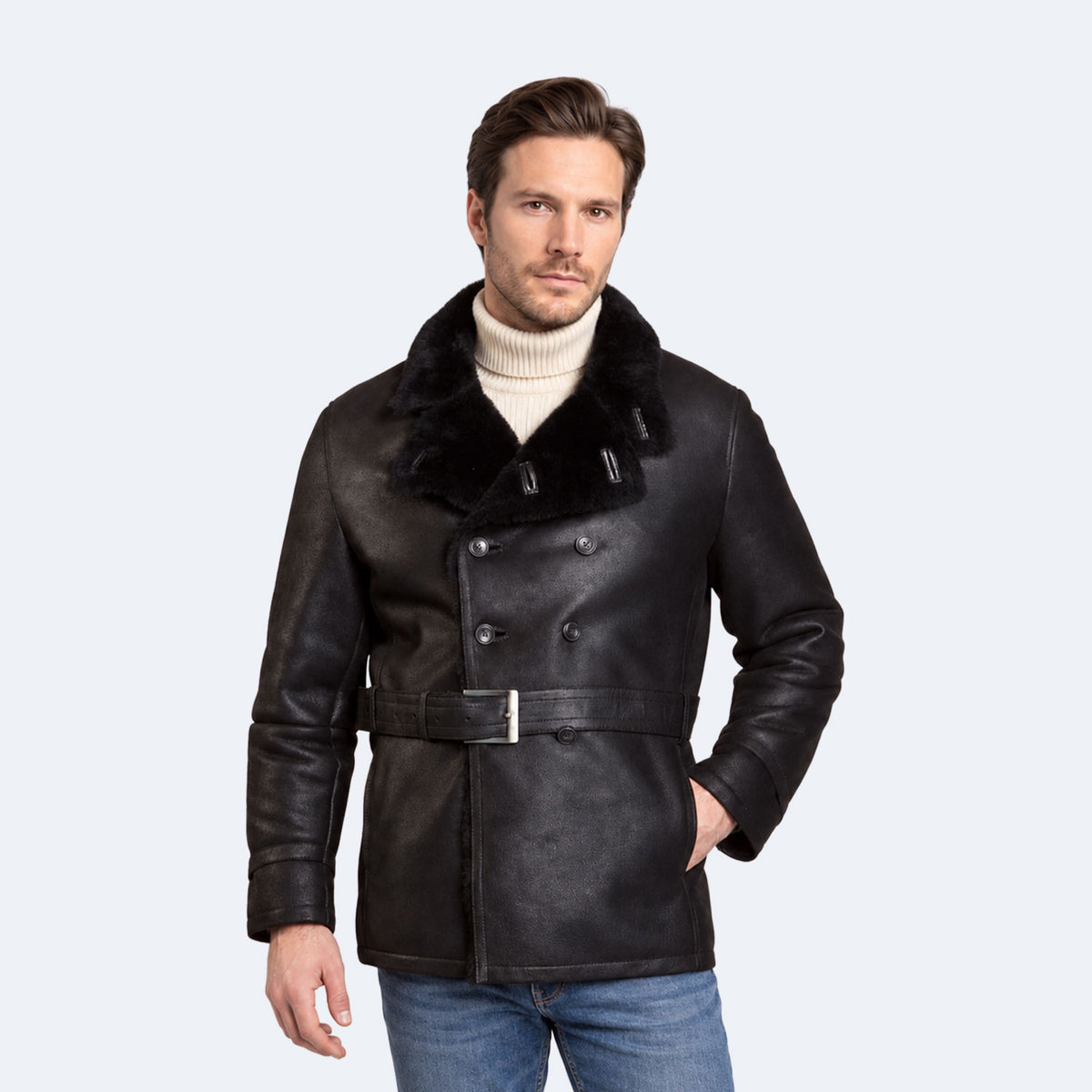 Wesley Shearling Jacket-1