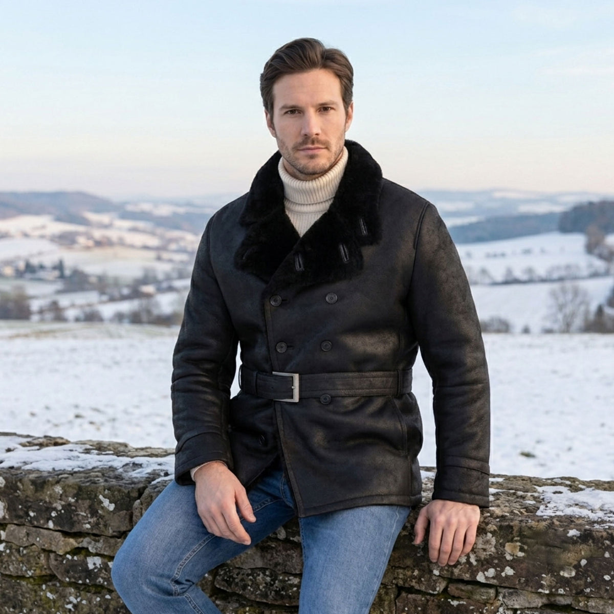 Wesley Shearling Jacket-5