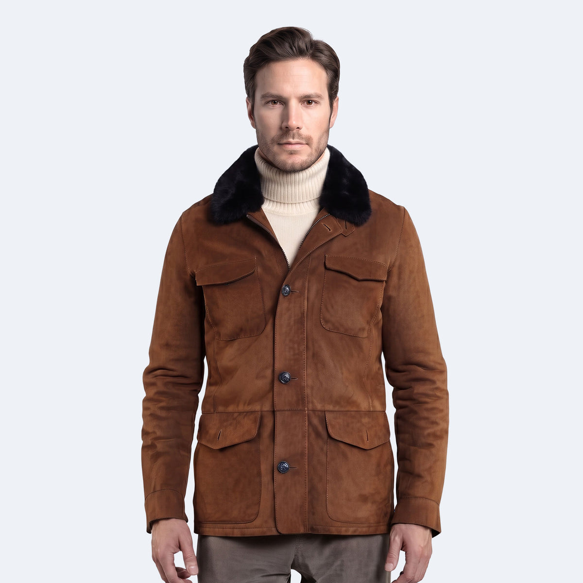 Craig Sheepskin Coat-zoom-6