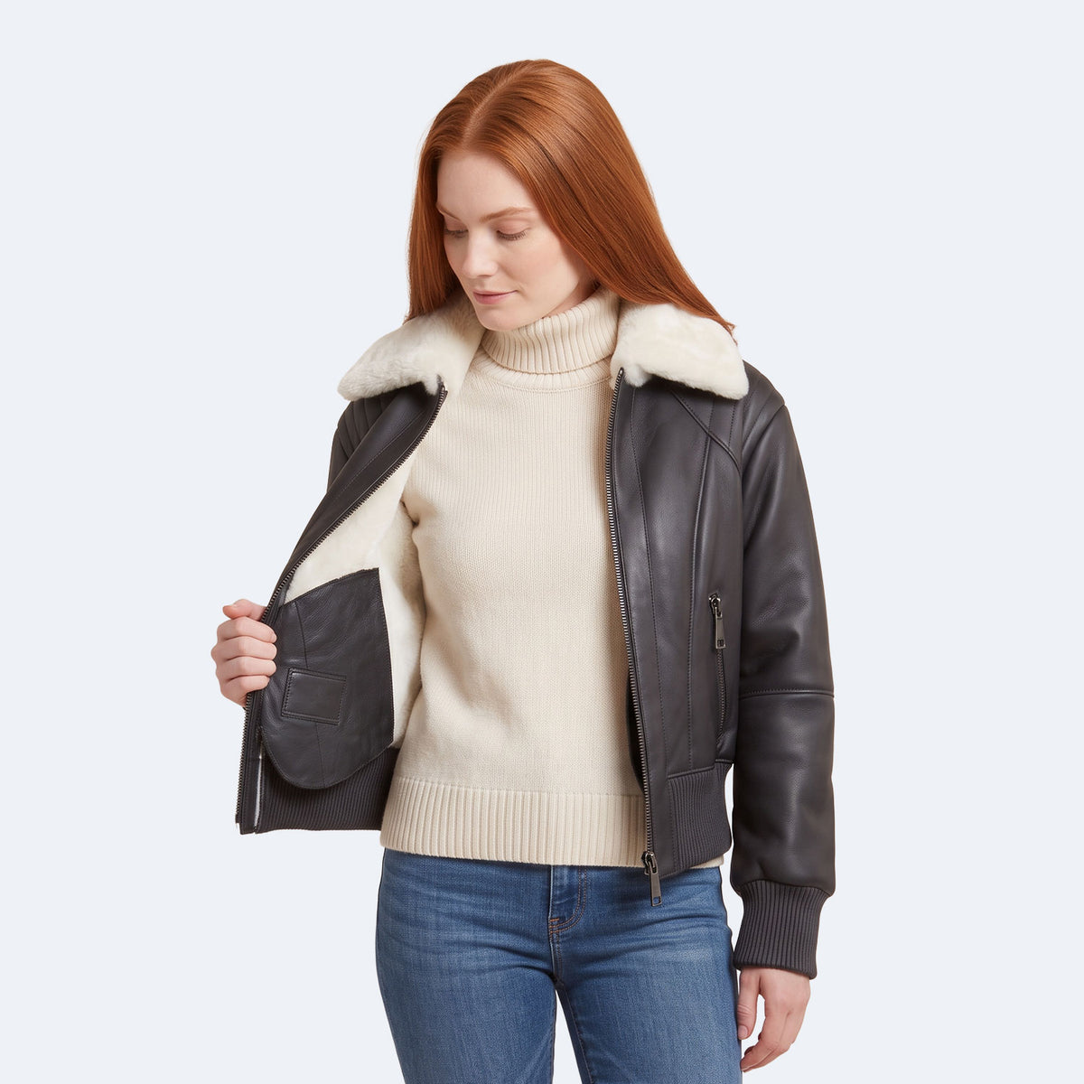 Skyler Shearling Jacket-2