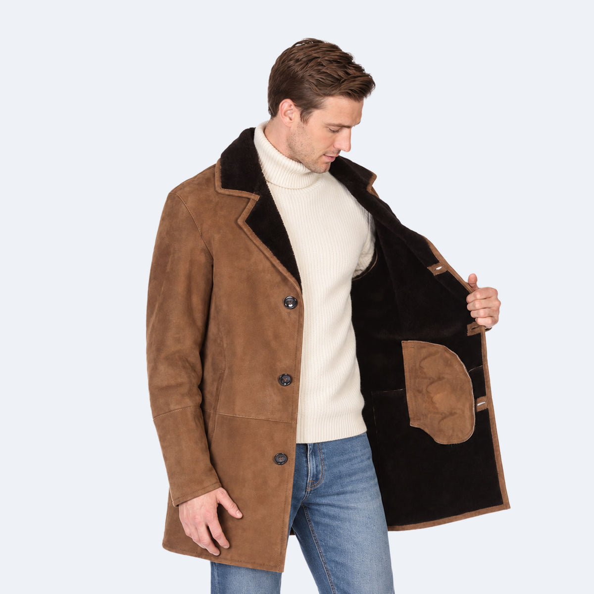 Saratoga Shearling Coat-2