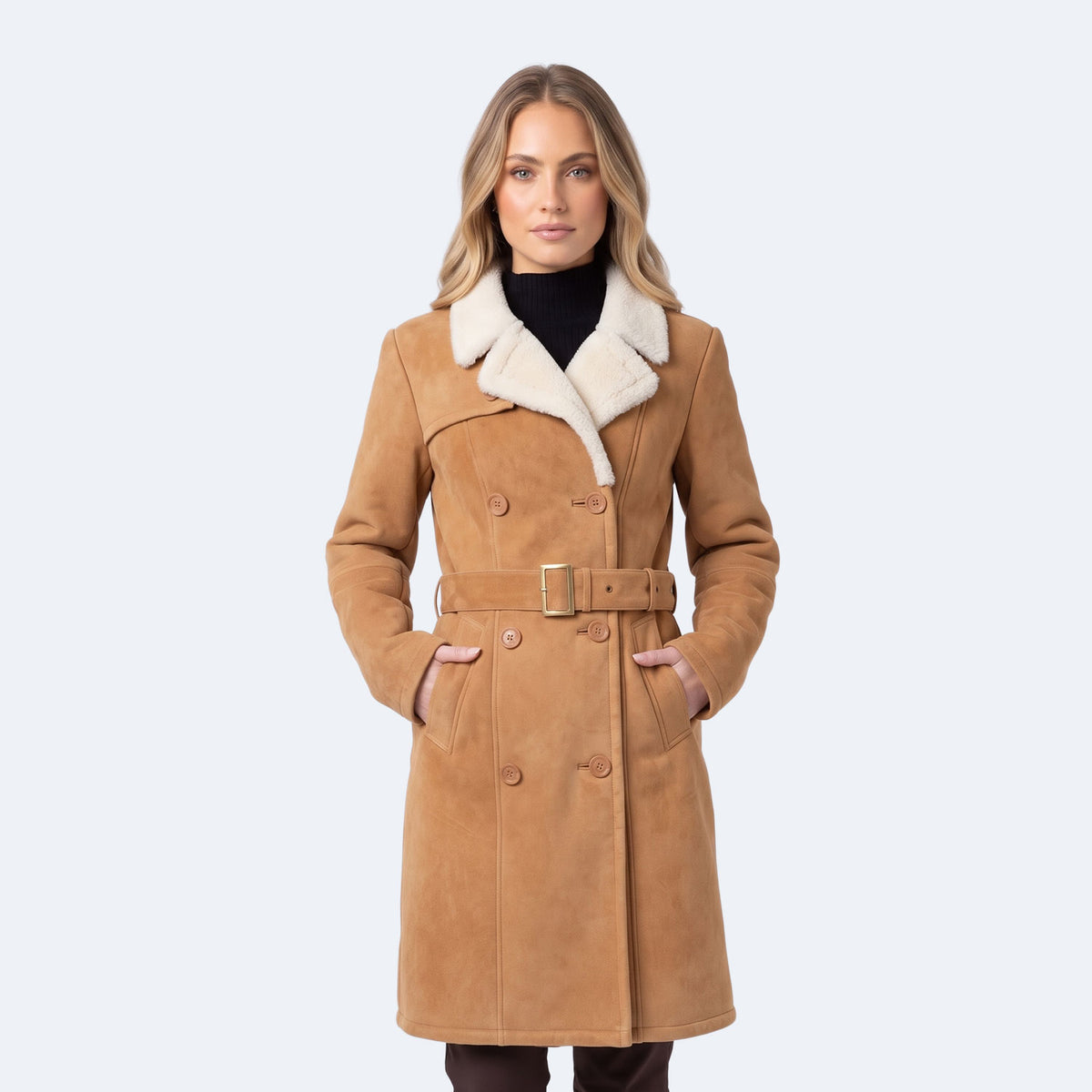 Alexa Sheepskin Coat