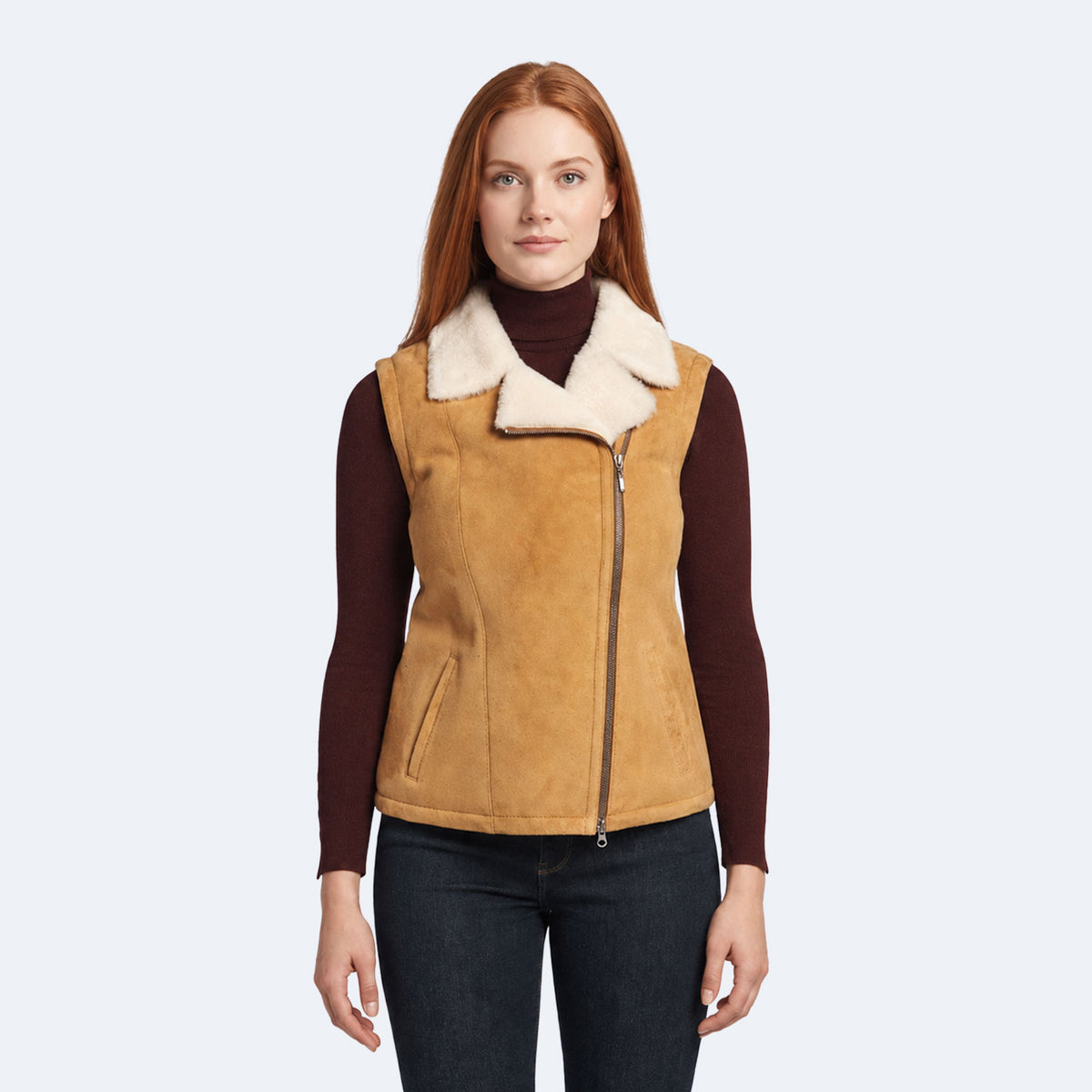 Acacia Shearling Vest