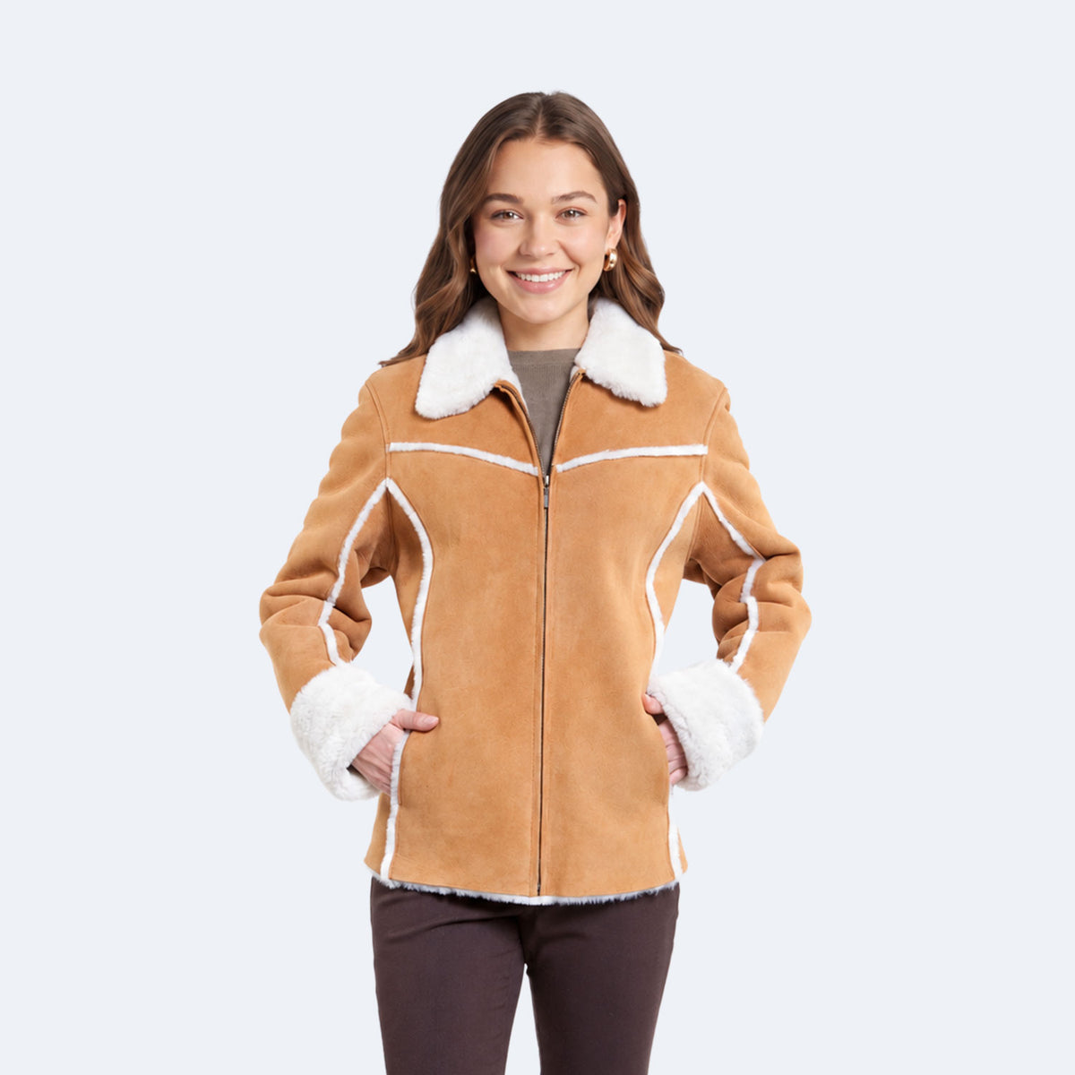 Karen Sheepskin Jacket