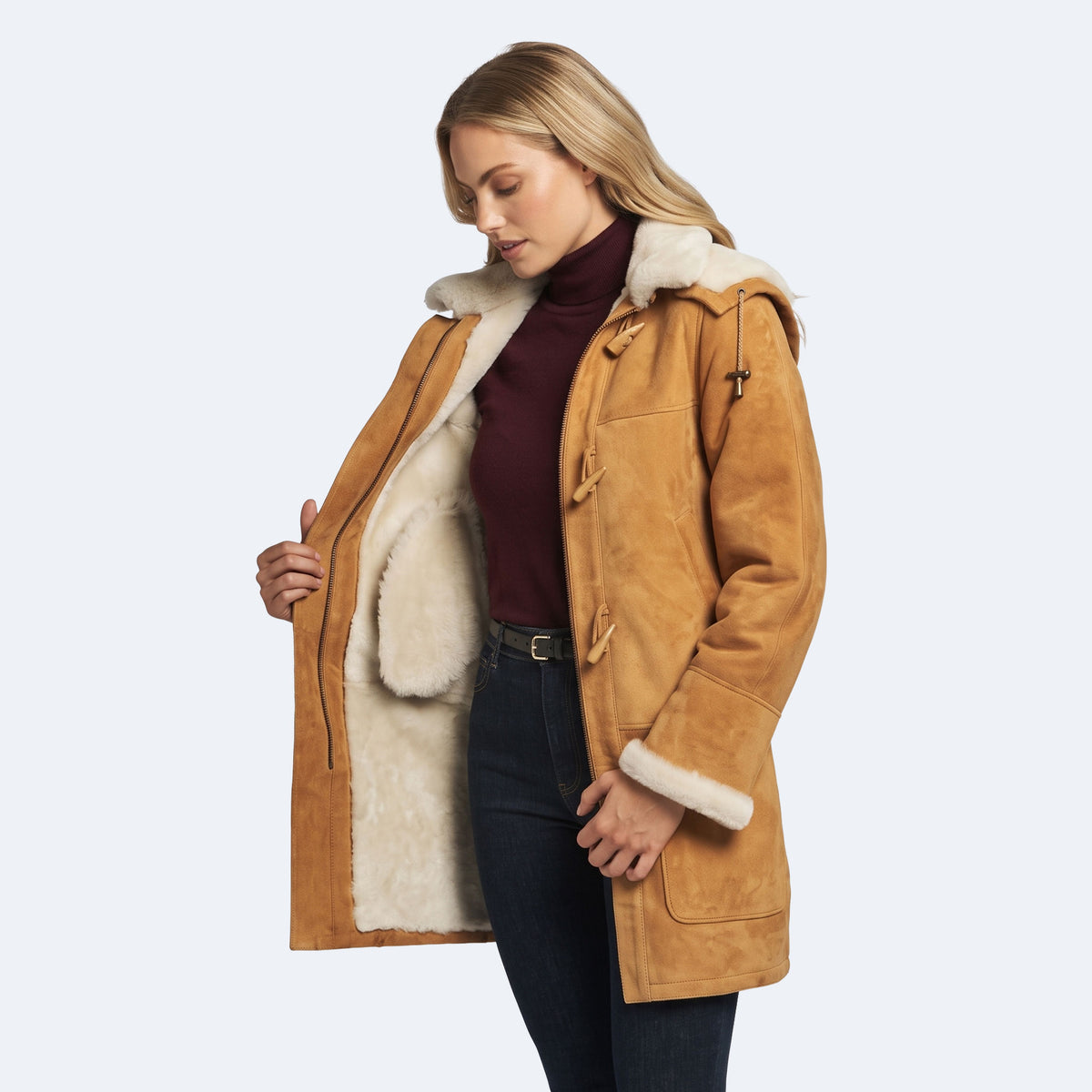 Roberta Shearling Coat