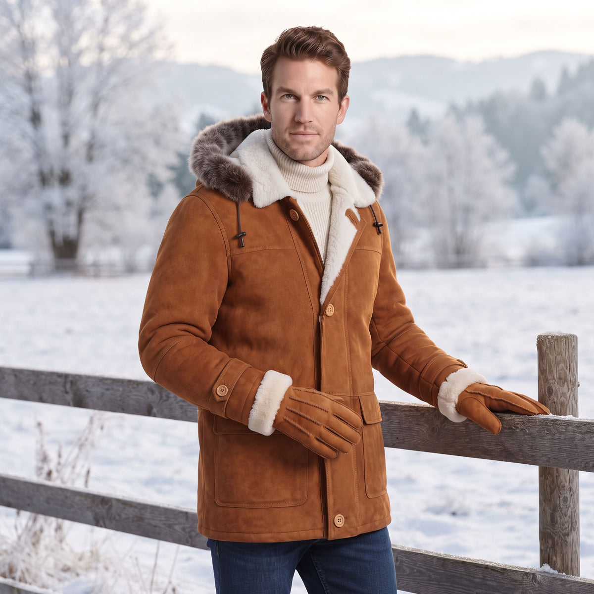 Aspen Shearling Gloves