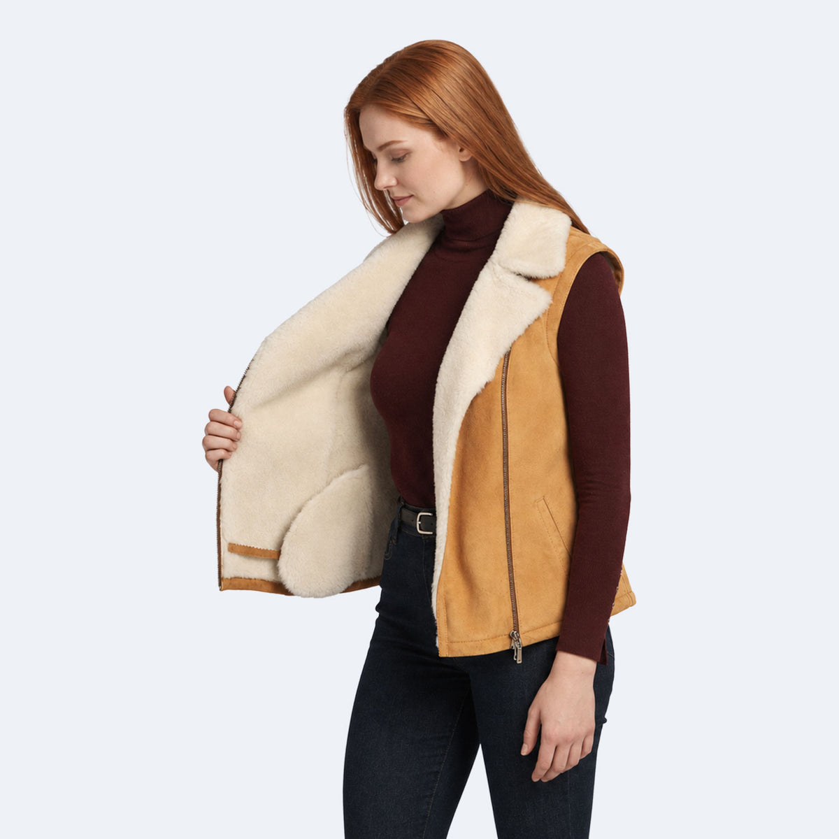 Acacia Shearling Vest-3