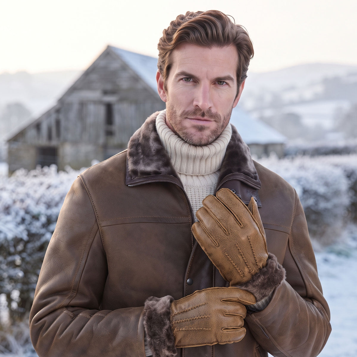 Lawrence Shearling Gloves