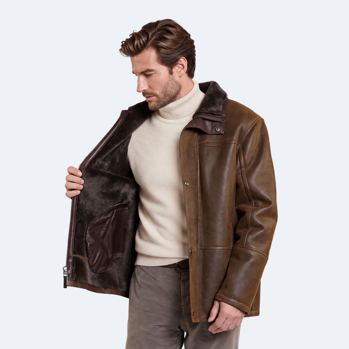 David Sheepskin Jacket-2