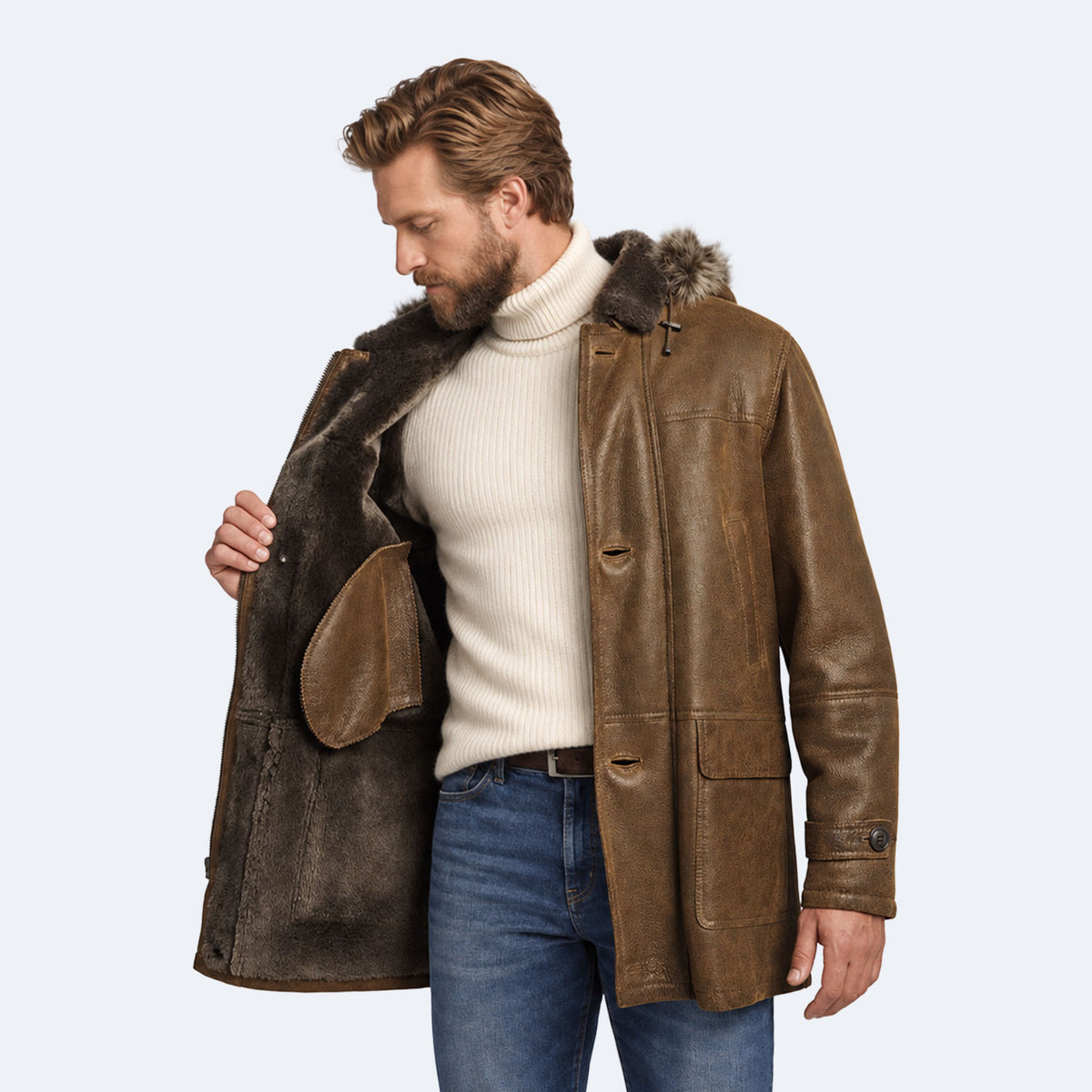 Howard Sheepskin Coat