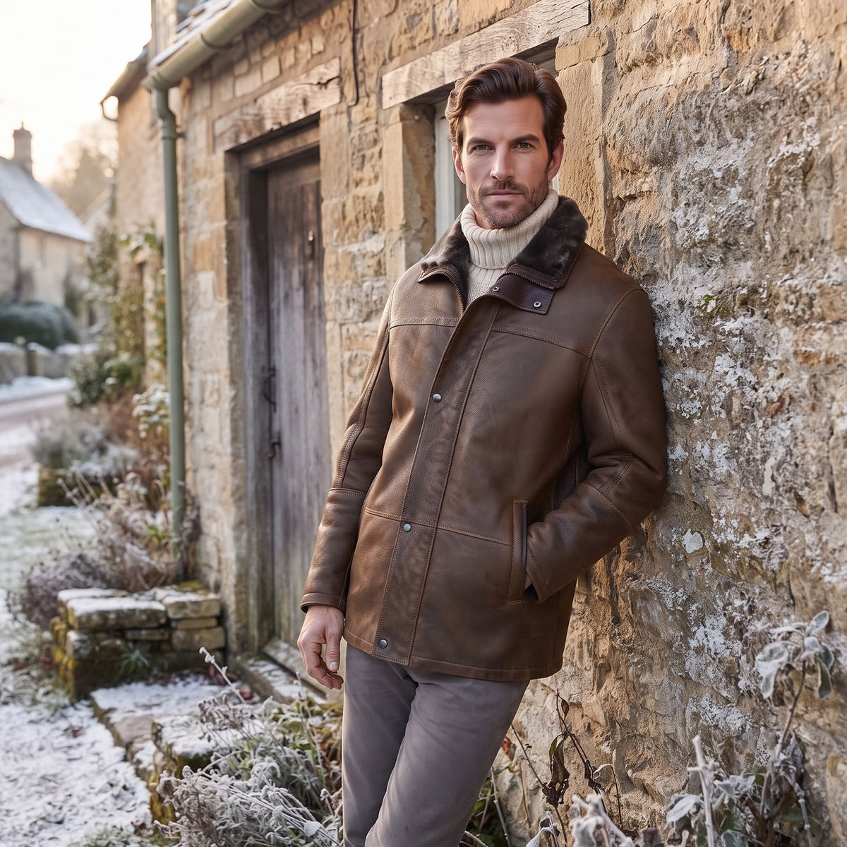 David Sheepskin Jacket-4