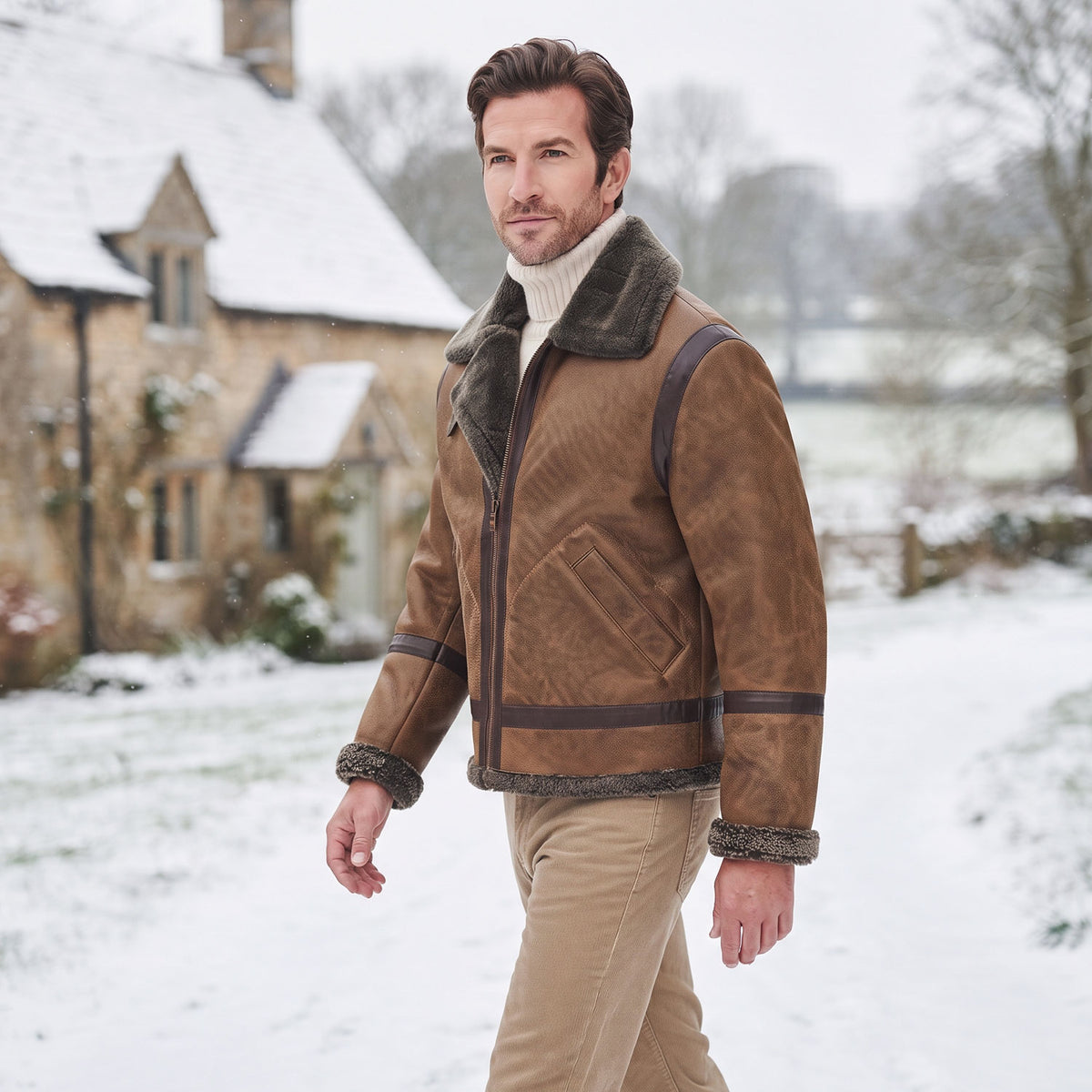 Winfield Shearling Jacket-4