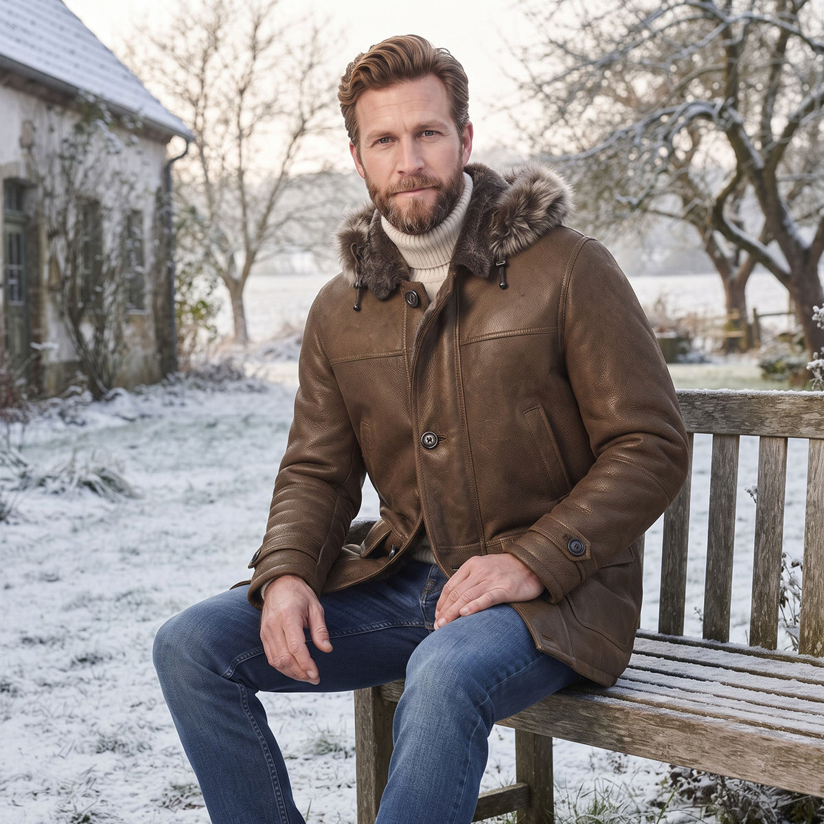 Howard Sheepskin Coat-5