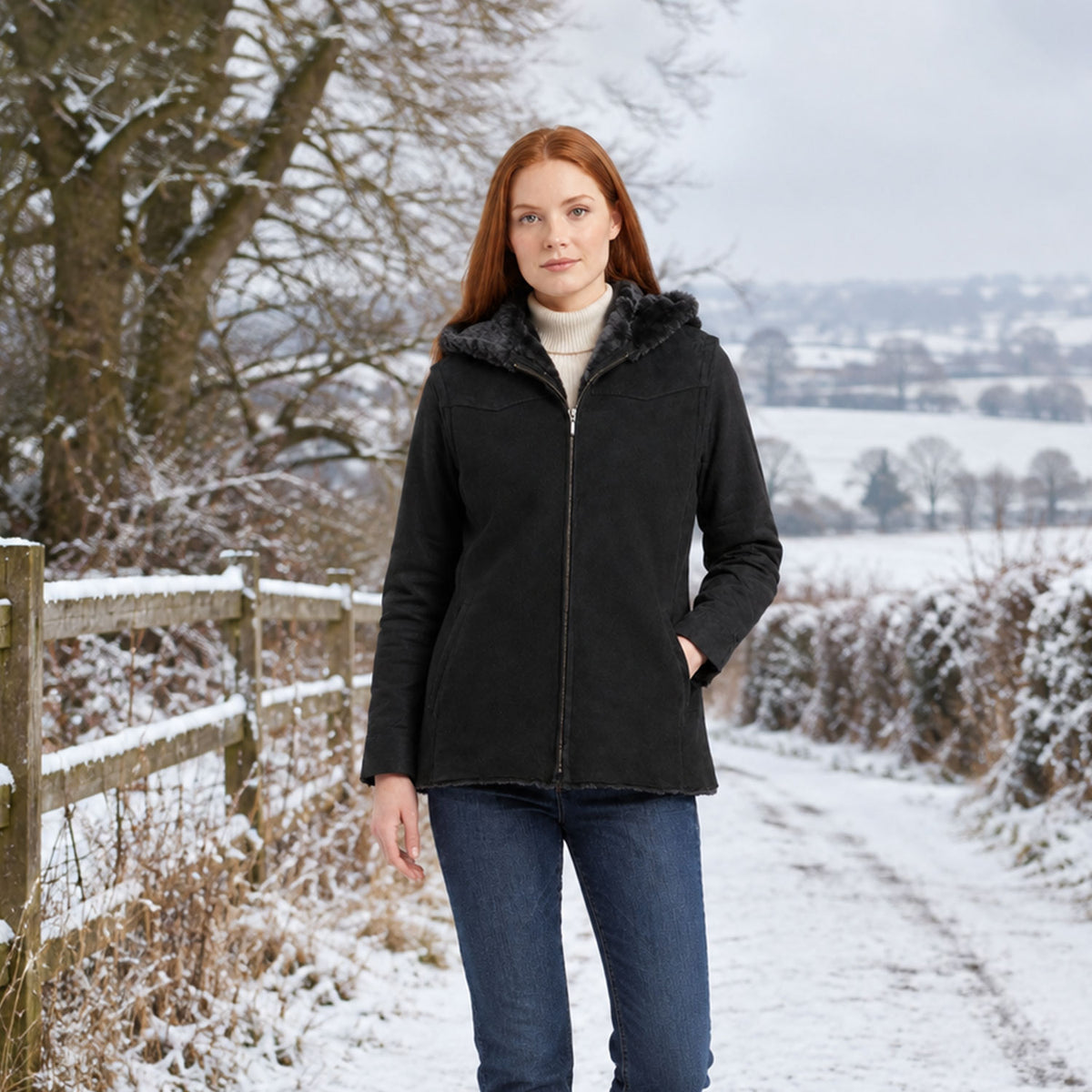 Misty Sheepskin Vest-4