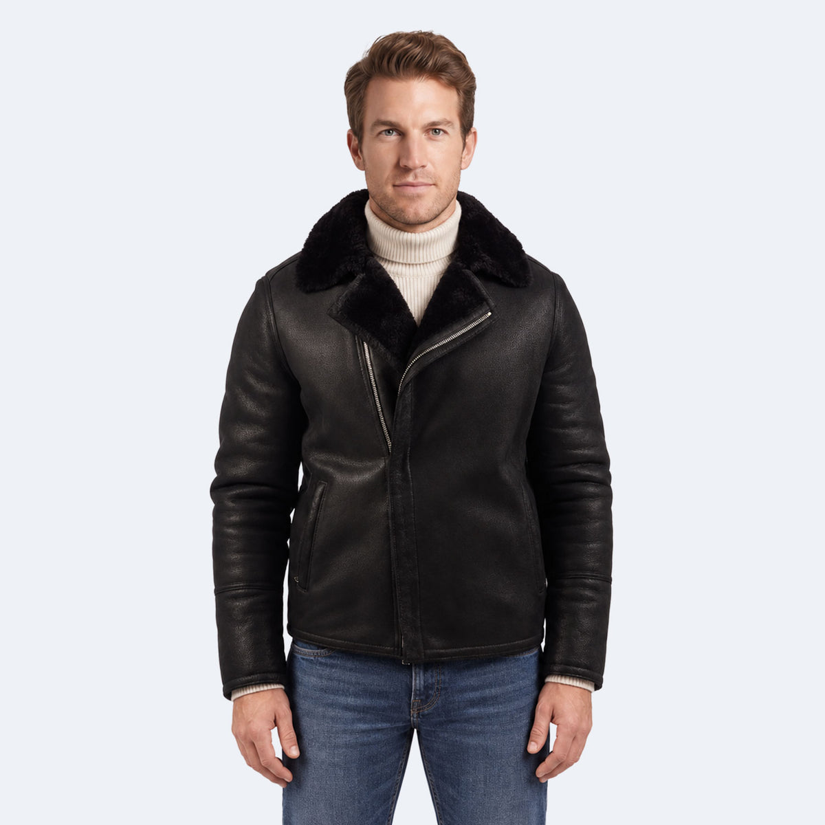 Crawford Shearling Jacket-1