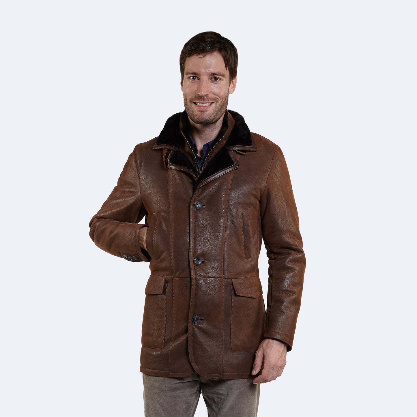 Desmond Sheepskin Coat