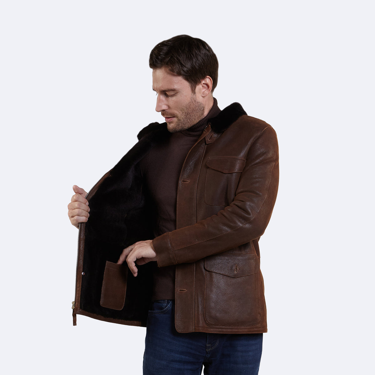 Craig Sheepskin Coat