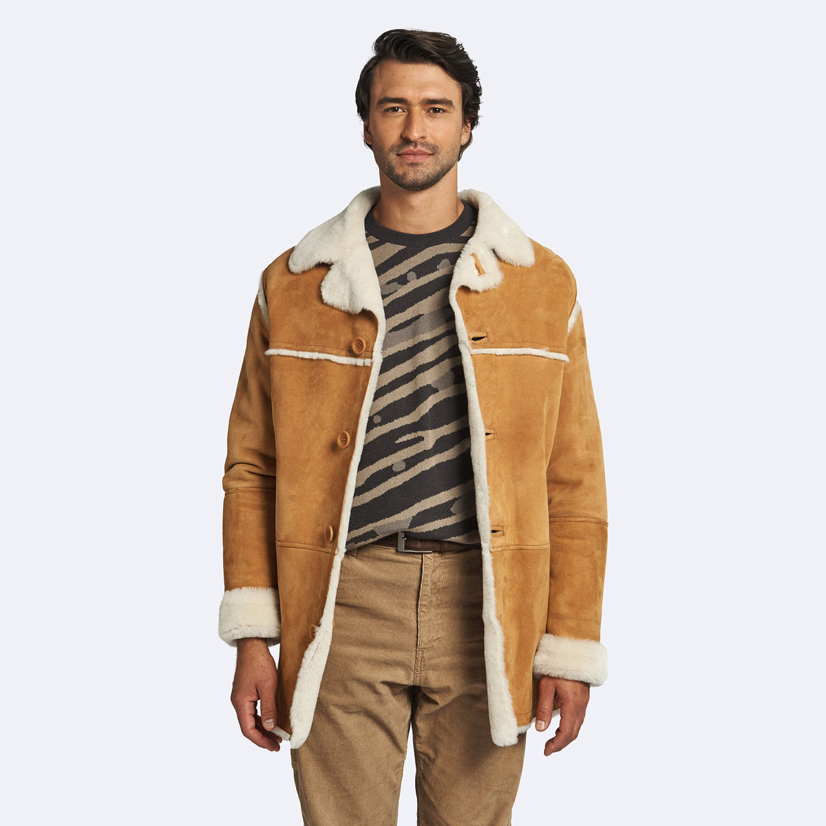 Alfred Sheepskin Coat-6