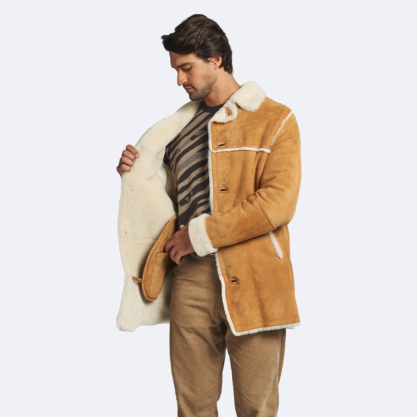 Alfred Sheepskin Coat