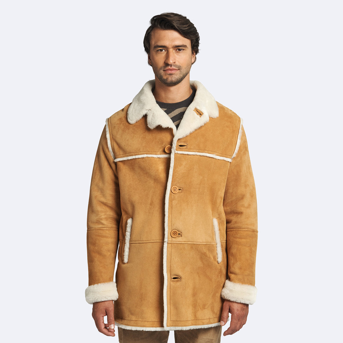 Alfred Sheepskin Coat-5