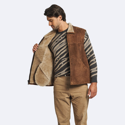 Brighton Shearling Vest