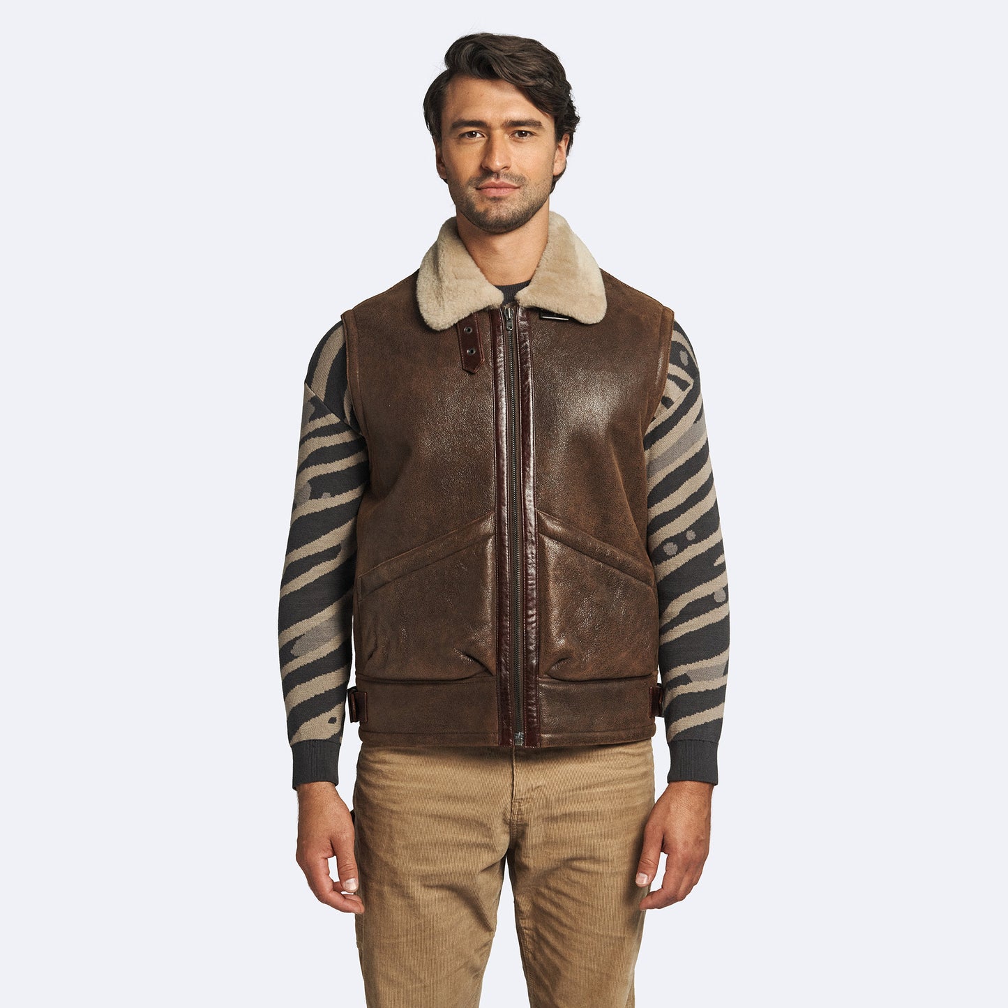 Cheshire Shearling Vest