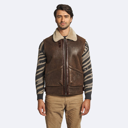 Cheshire Shearling Vest