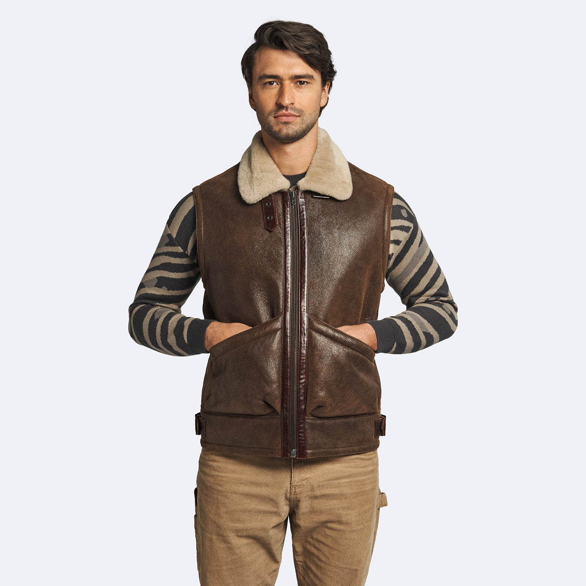 Cheshire Shearling Vest