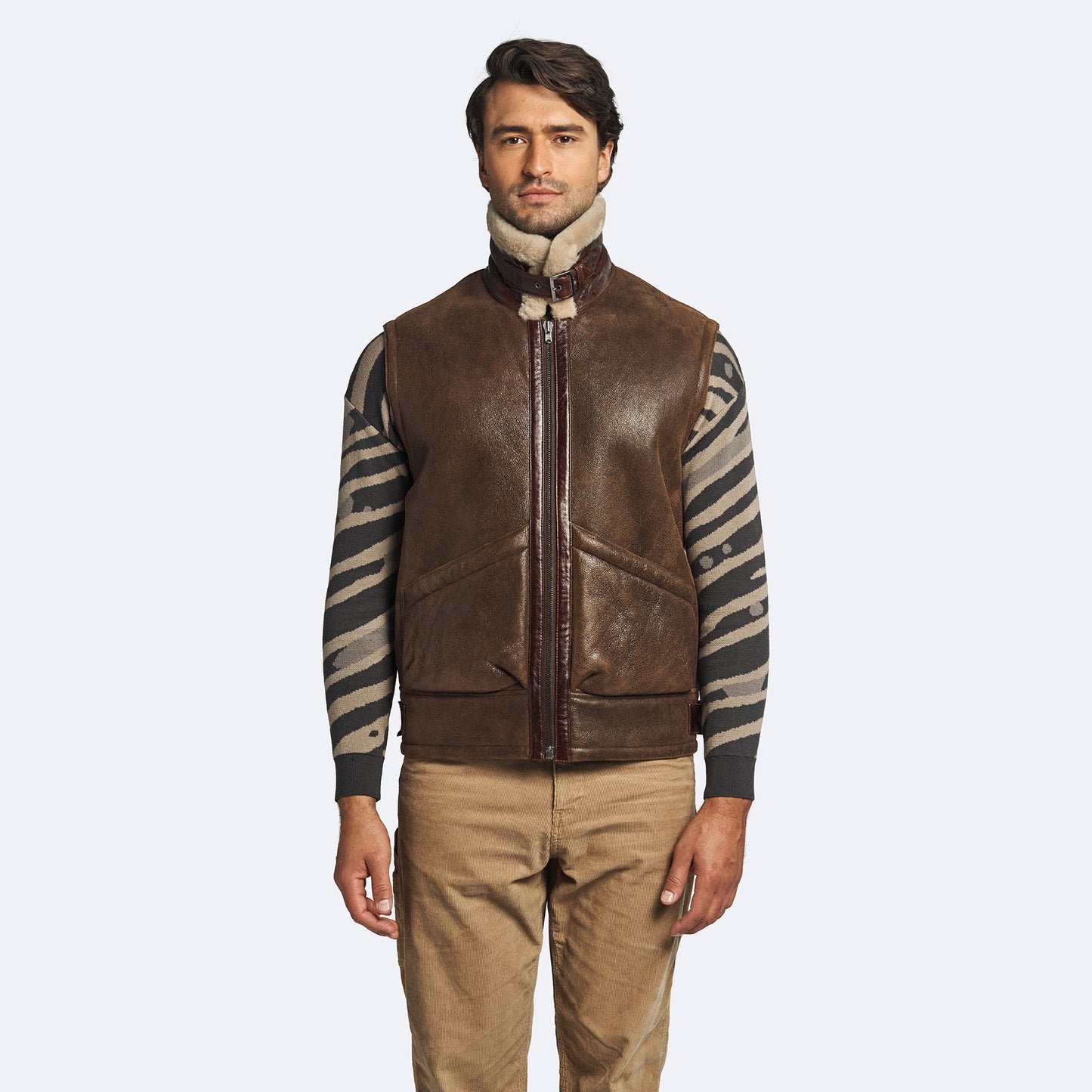 Cheshire Shearling Vest