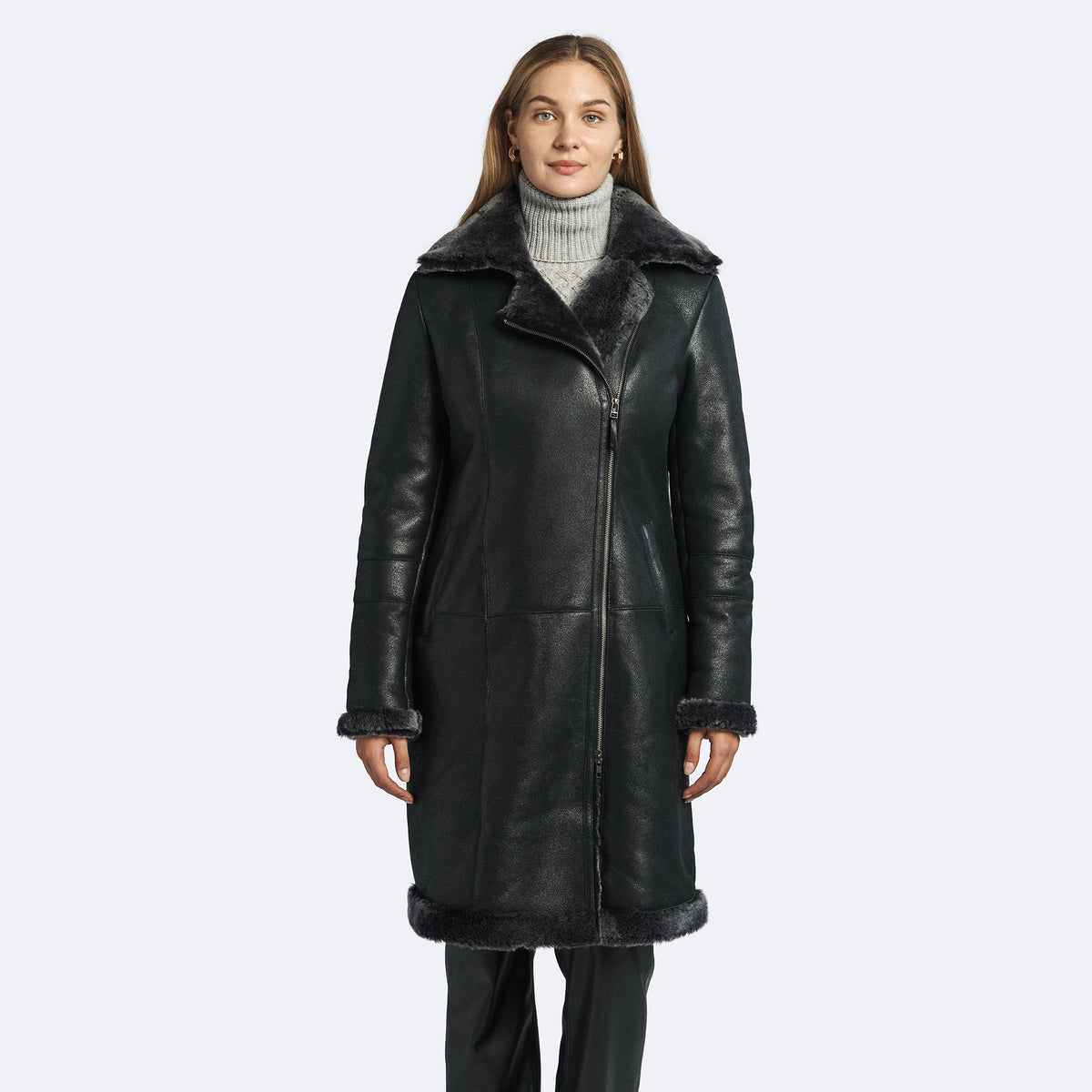 Hailey Sheepskin Coat