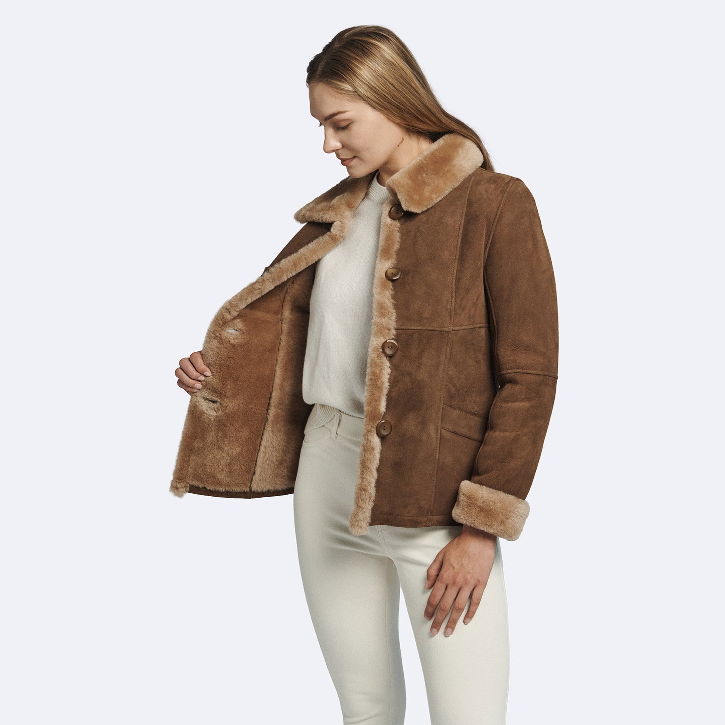 Nicole Shearling Coat