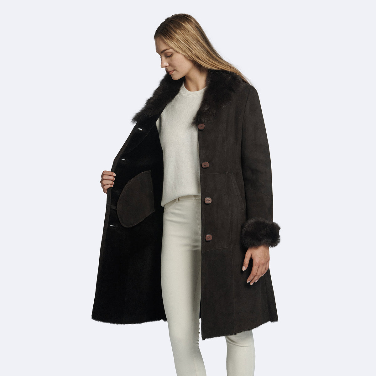 Elizabeth Sheepskin Coat