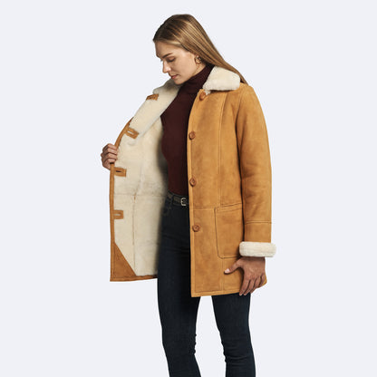 Naomi Sheepskin Coat