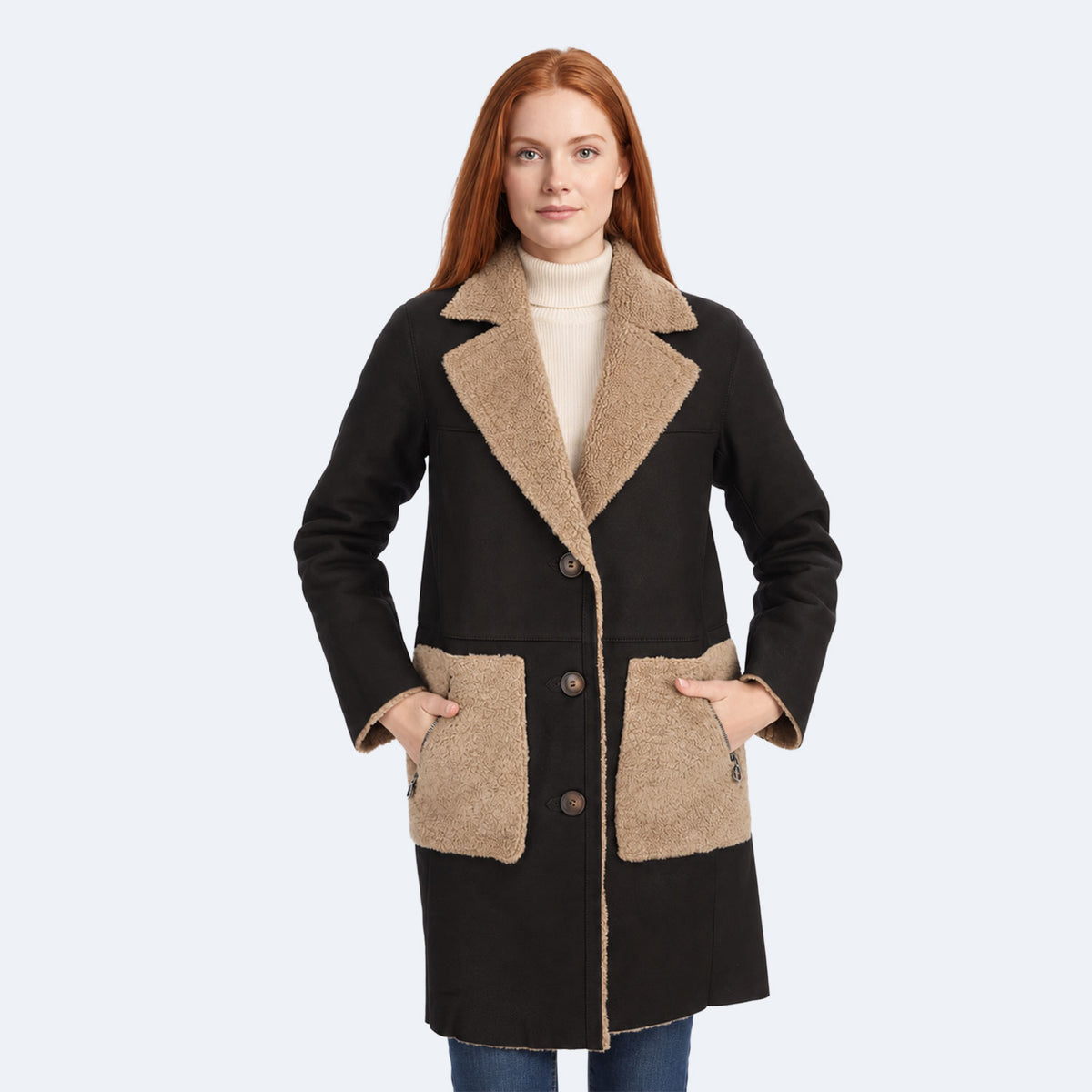 Astrid Shearling Coat-1