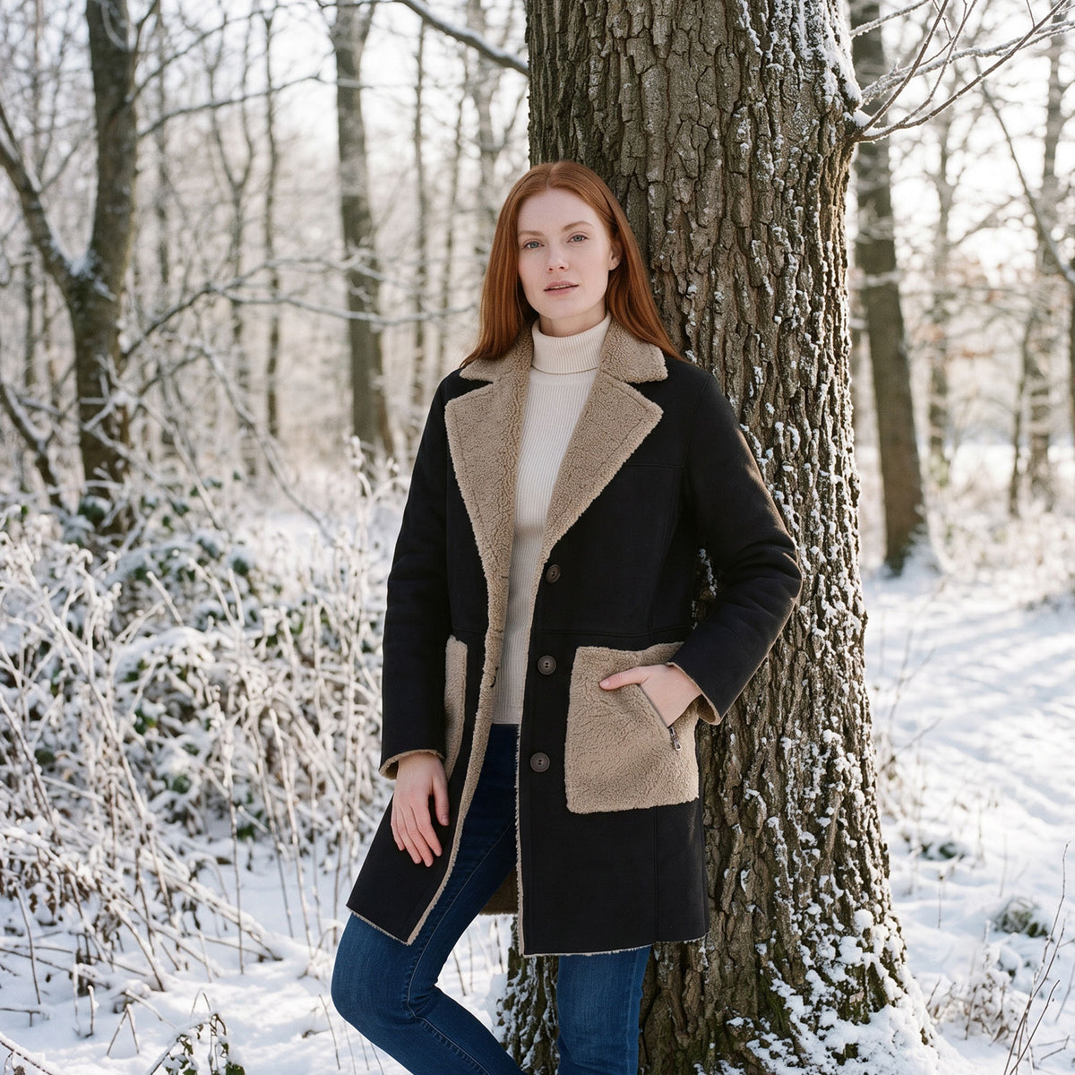 Astrid Shearling Coat-4