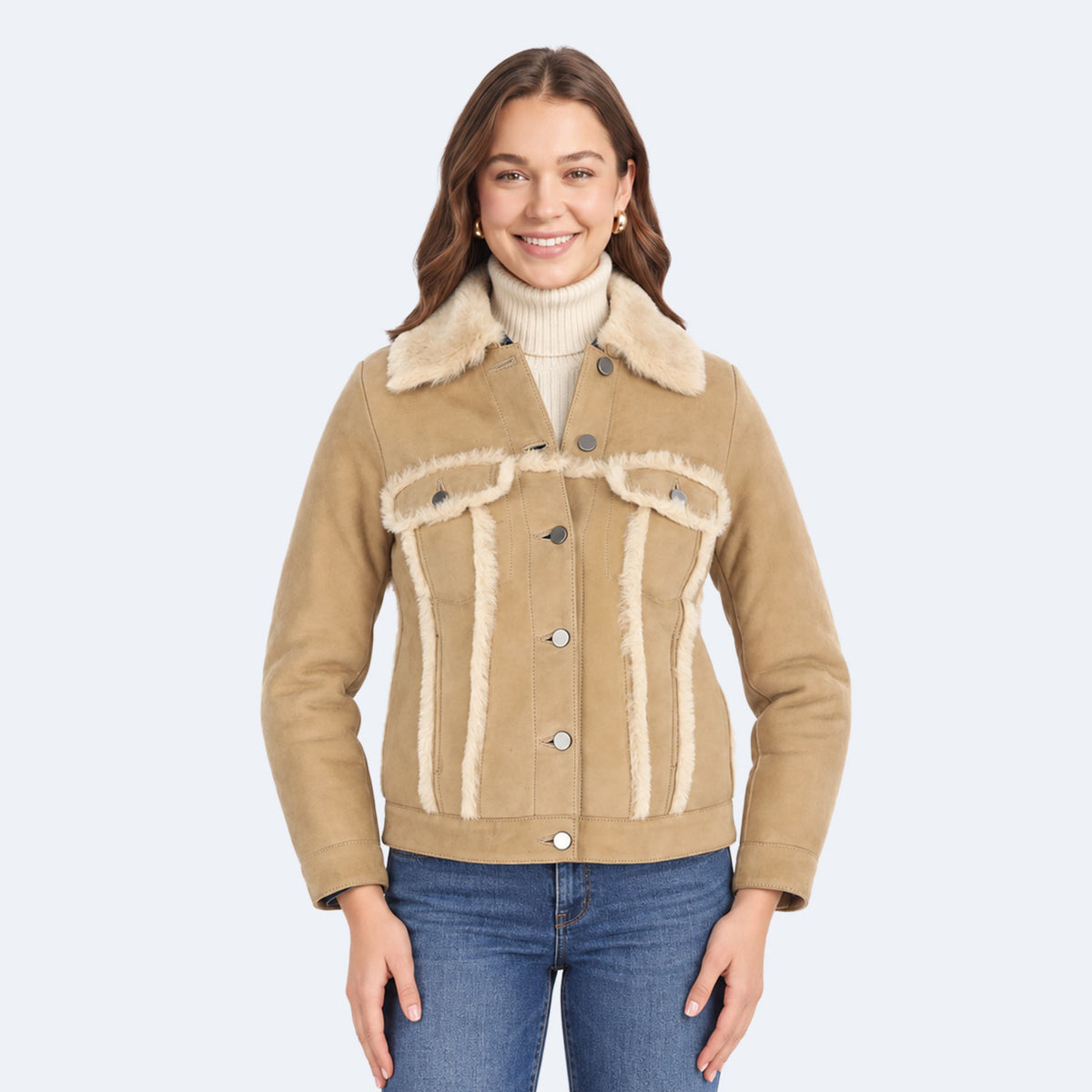 Cassidy Shearling Jacket-1