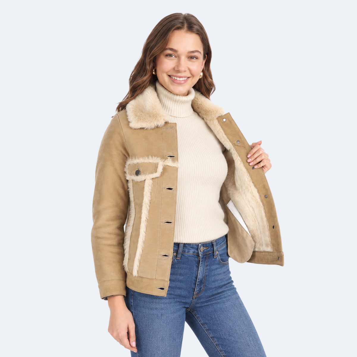 Cassidy Shearling Jacket-2