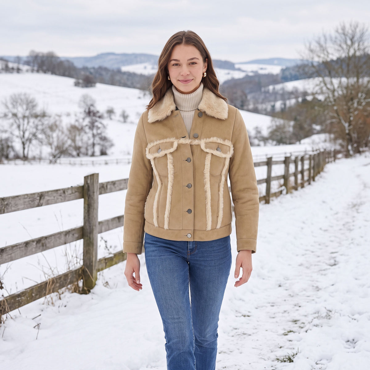 Cassidy Shearling Jacket-4