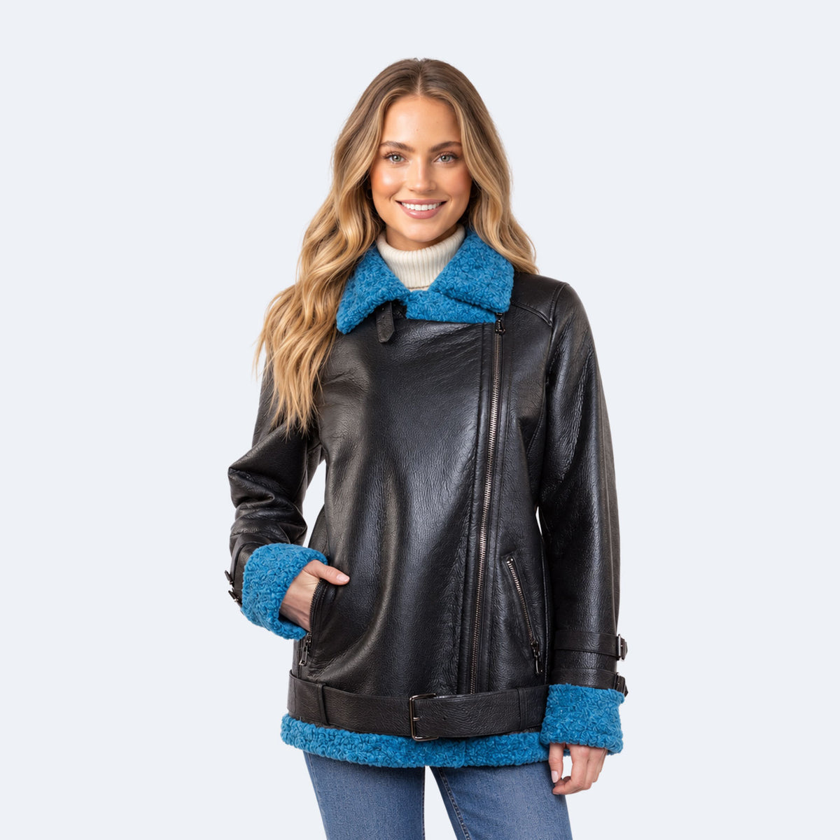 Amber Shearling Jacket-1