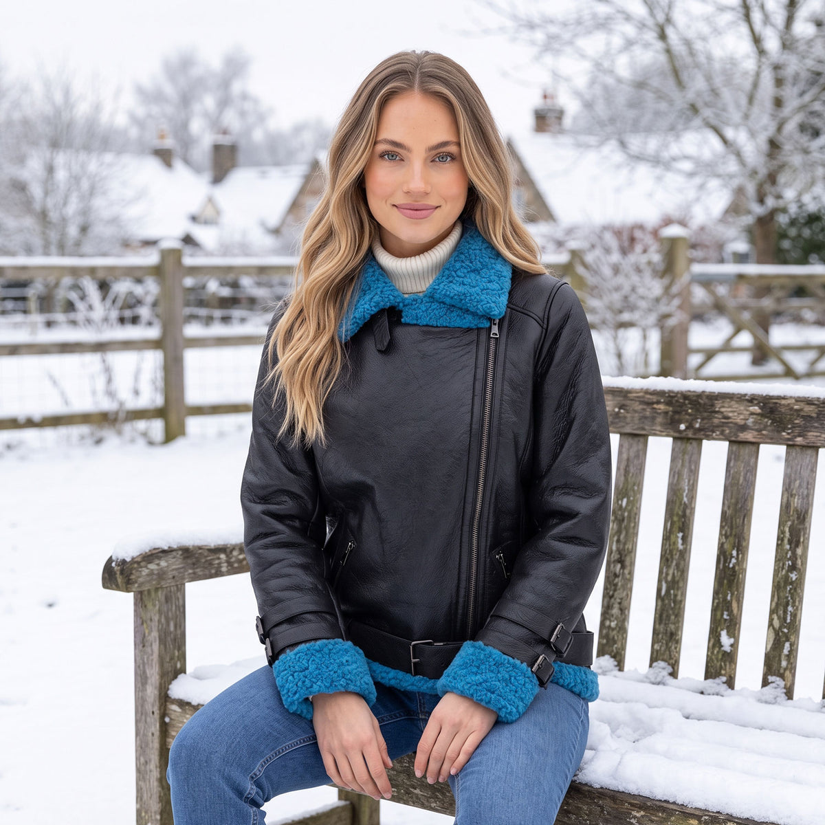 Amber Shearling Jacket-3