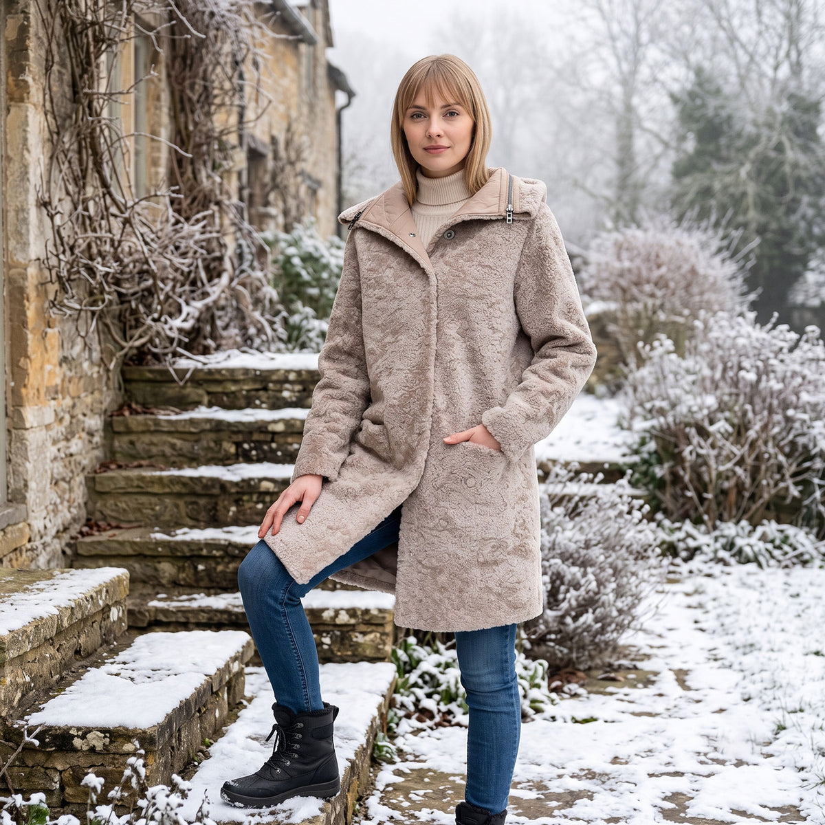 Claudia Shearling Coat-4