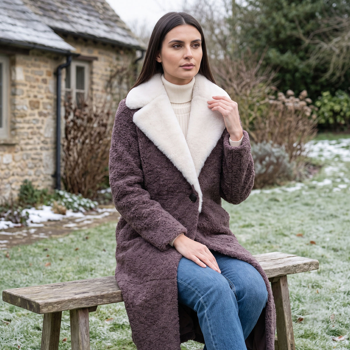 Elise Shearling Coat-5
