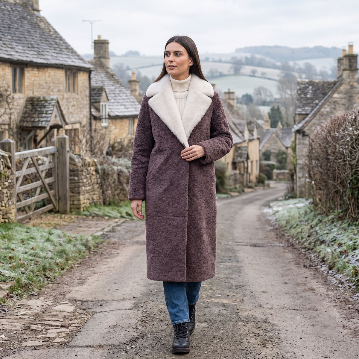 Elise Shearling Coat-4