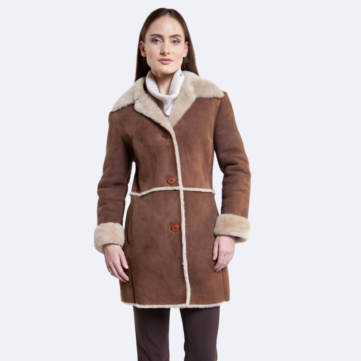 Linden Sheepskin Coat