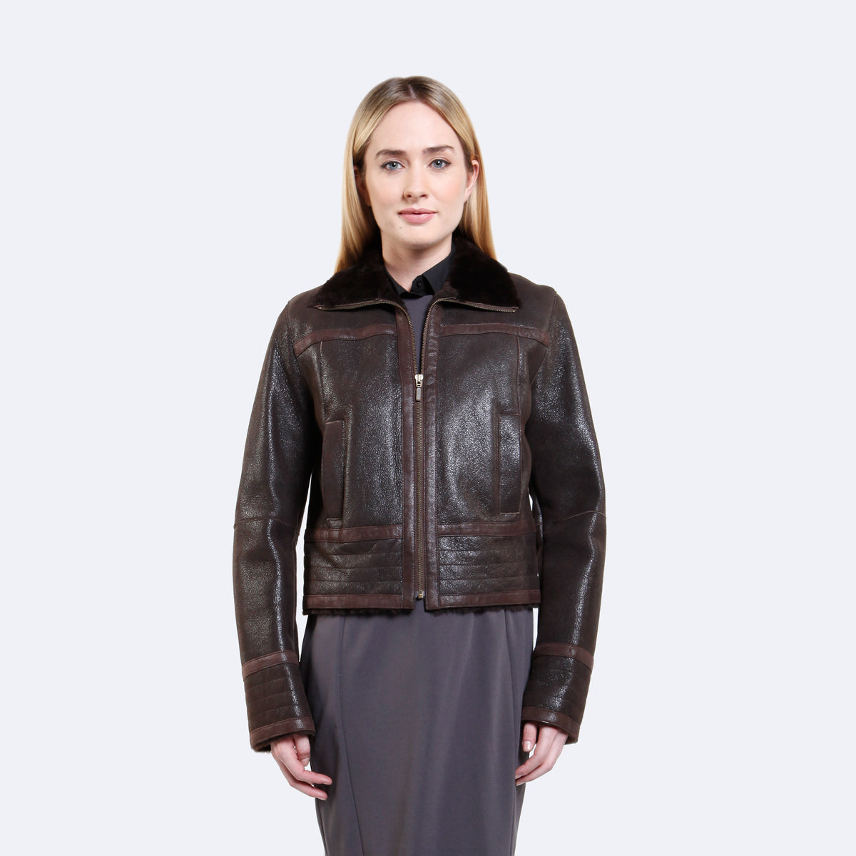 Zoe Sheepskin Jacket